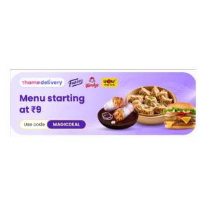 Magicpin LOOT Valid Only on Fassos, Wendy's and WOW Momo (Apply code MAGICDEAL)